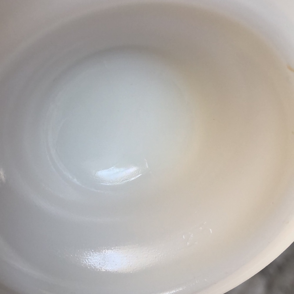 Corningware Spice Of Life Vegetables Milk Glass Pedestal Footed Coffee Mugs - Picture 8 of 16